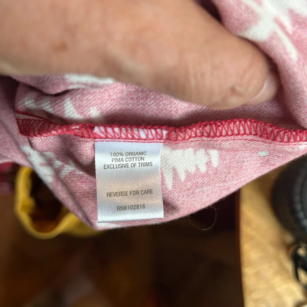 Garnet Hill Organic Cotton Flannel PJ Pants -L - Picture 5 of 8